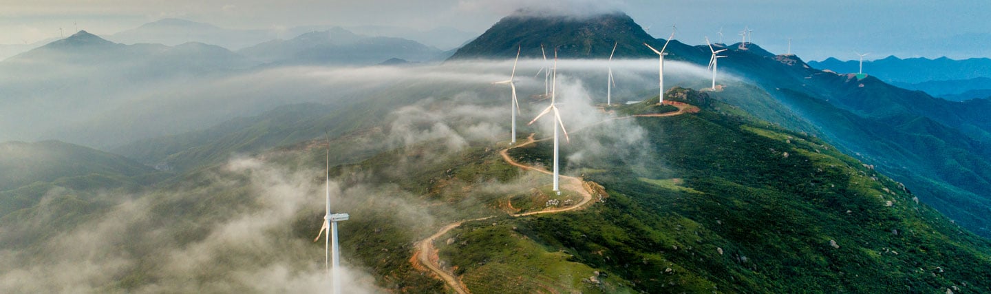 wind turbines